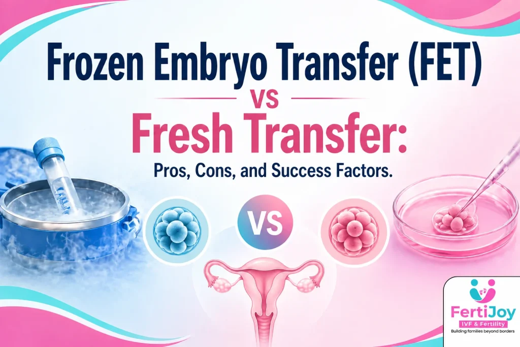 Frozen Embryo Transfer (FET) vs Fresh Transfer: Pros, Cons, and Success Factors